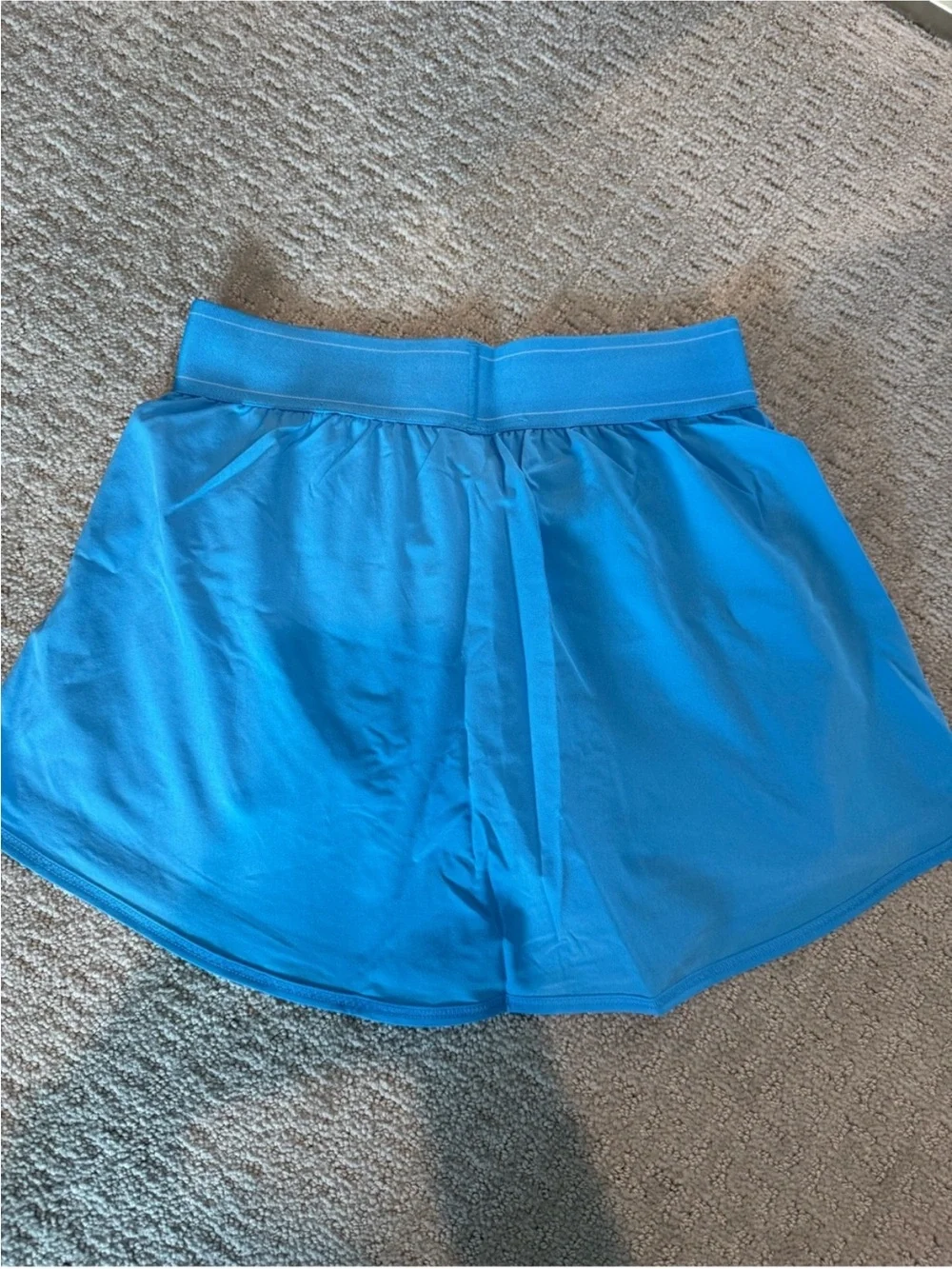 NWT ALO Yoga Match Point Skirt Azure Blue Large